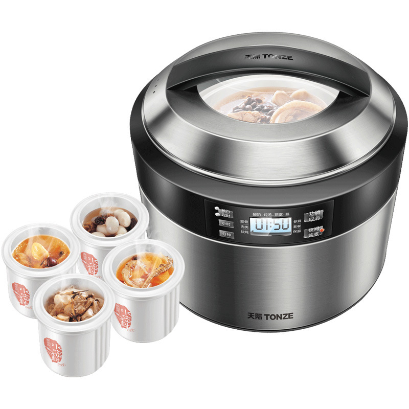 3.5L stainless steel electric saucepan slow cooker